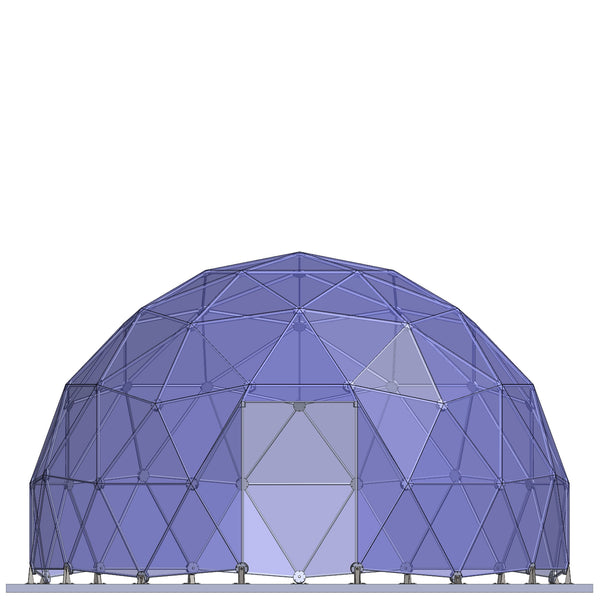CNC Dome ½ Sphere Stainless Steel + T6061 Geodesic Dome Enclosure