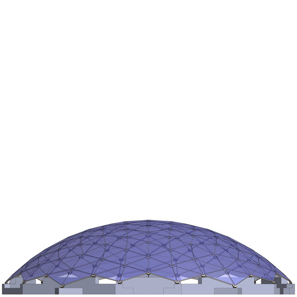 CNC Dome ½ Sphere Stainless Steel + T6061 Geodesic Dome Enclosure