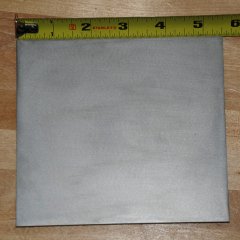 Nb • Niobium Plate 140*127*6mm 950g