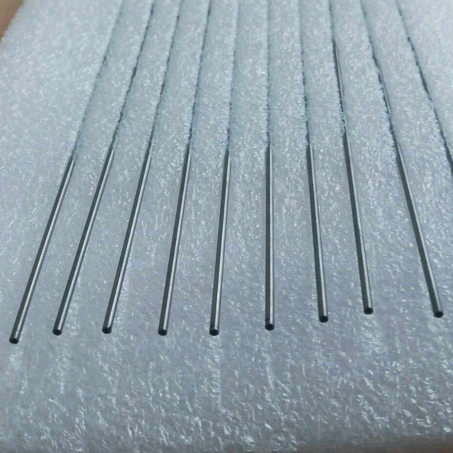 NiTi • Nitinol SMA Tube; 2.1mm ID, 2.7 OD, Af 70°C