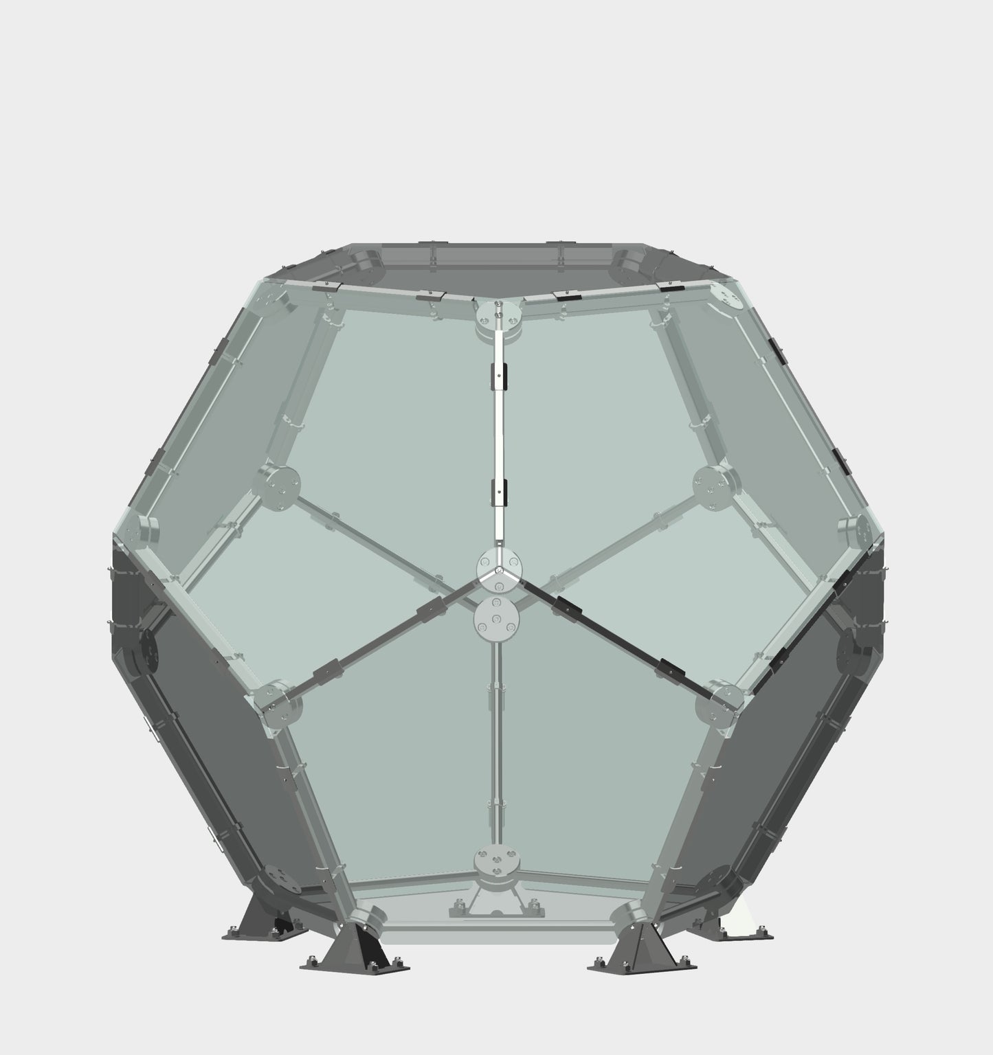 CNC Planet - 10.5 Ft Tall Stainless Steel 12 Foot Dome Enclosure