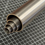 Titanium Tube Gr9 (Ti-3Al-2.5V) Seamless CWST ASTM B338 up to 2.5m length