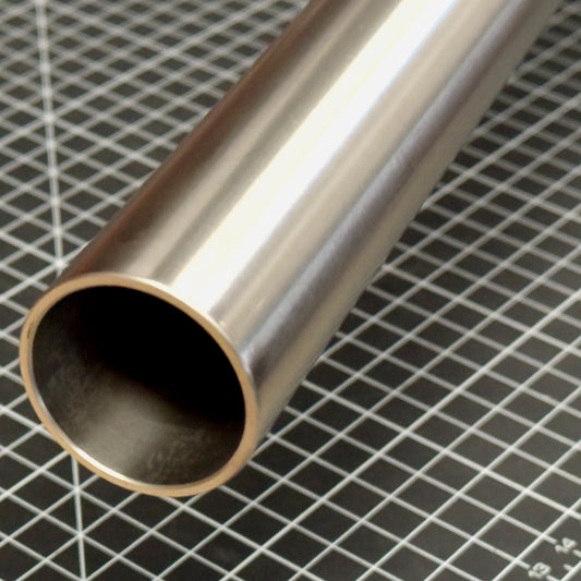 Titanium Gr9 Tube (Ti-3Al-2.5V) Seamless CWSR ERTi-9 up to 2.5m length