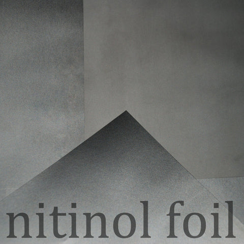 NiTi • Nitinol Superelastic Foil - 0.25mm