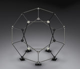 CNC Planet - 16 Ft Tall Stainless Steel Geodesic Structure