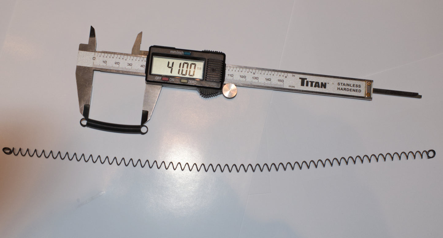 Nitinol 1-Way Memory Spring Af 45; W0.75D6.5H41