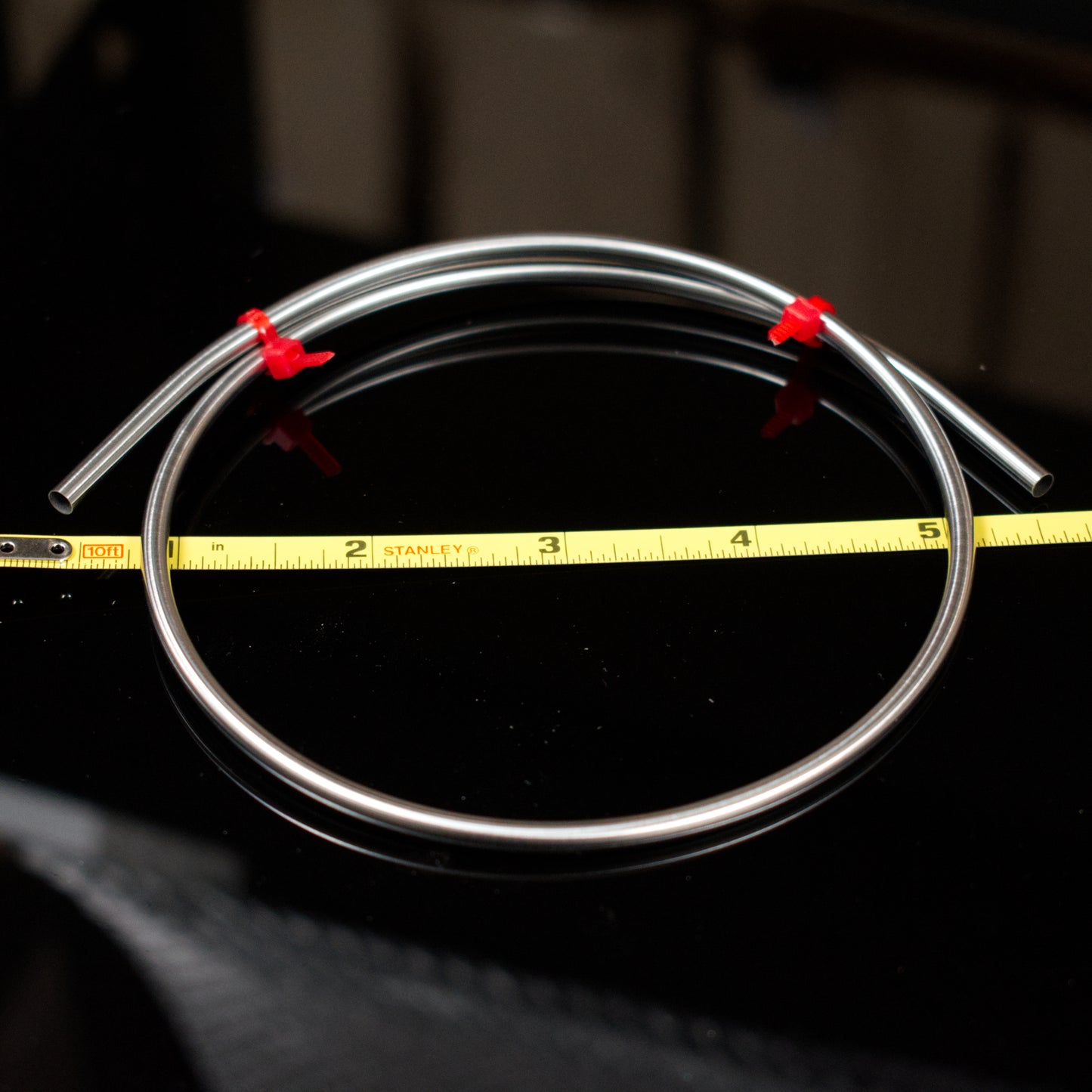 NiTi • Nitinol SMA Tube; 3.5mm ID, 3.9mm OD, Af 60°C