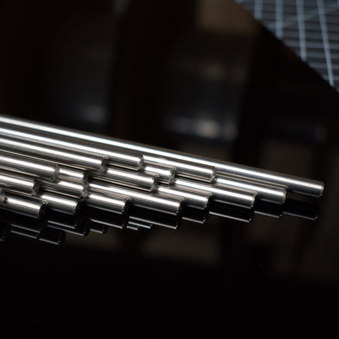 Nitinol Shape Memory Rod; 5mm diameter; Af40-60°C (104-140°F); up to 1 ...