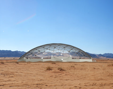 CNC Saucer Stainless Steel Roof 80 Meter
