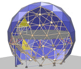 CNC Dome Planet Stainless Steel + T6061 Geodesic Sphere Enclosure