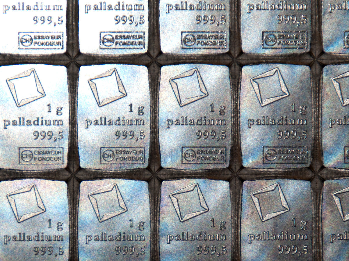 Pd • Palladium metal by the gram
