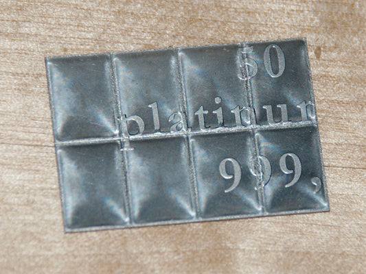 Pt • Platinum metal by the gram